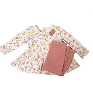 Laura Ashley Baby 2 pc Spring set 6-9 months